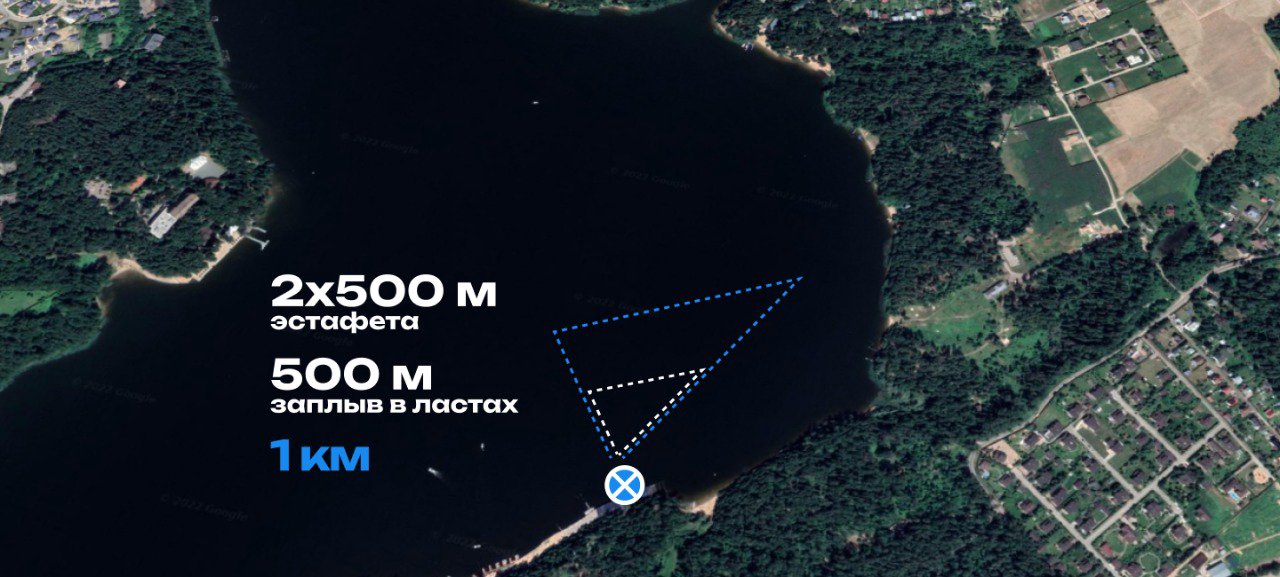 Схема трассы — X-WATERS МСК Истра 2027