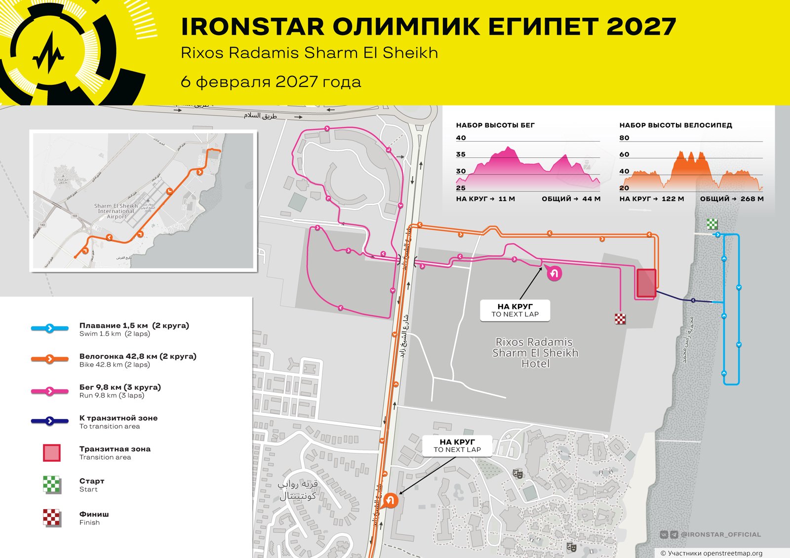 IRONSTAR OLYMPIC ЕГИПЕТ 2027