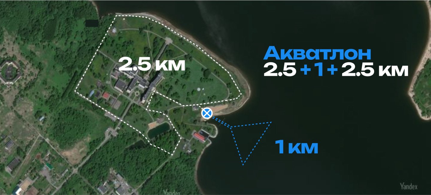 Схема трассы — X-WATERS МСК Руза 2027